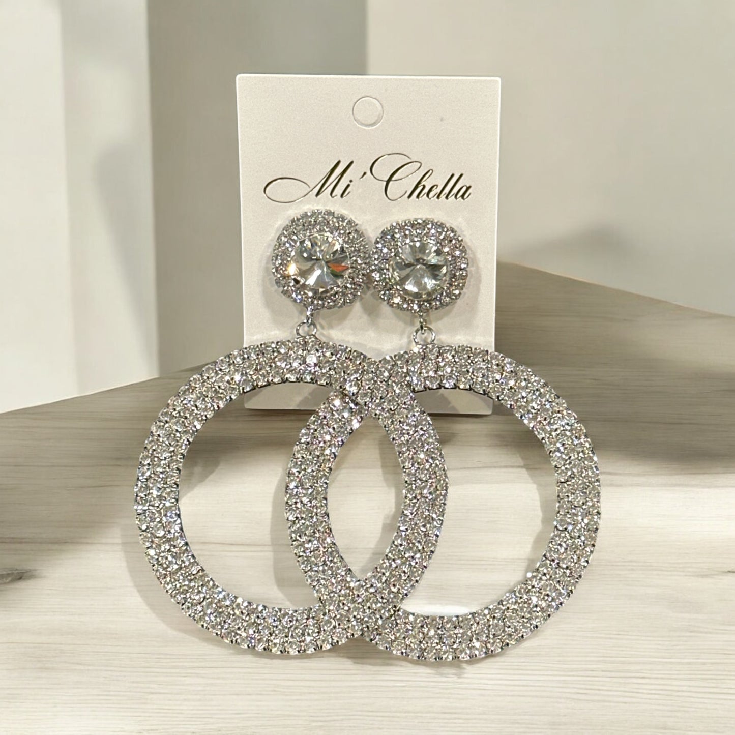 All The Glitz Statement Earring