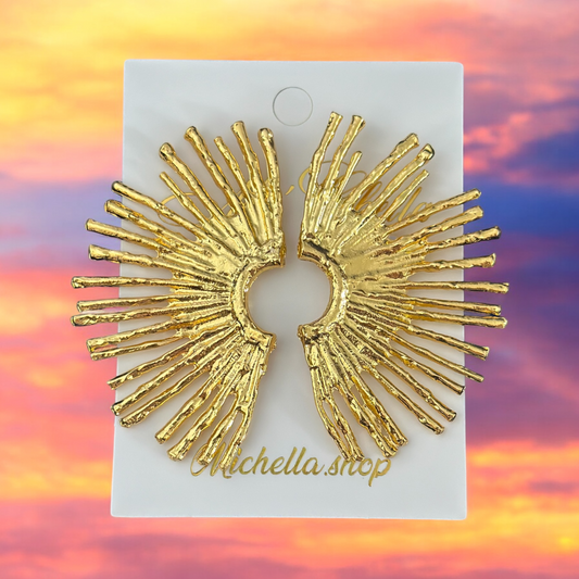 Sun Ray Earring